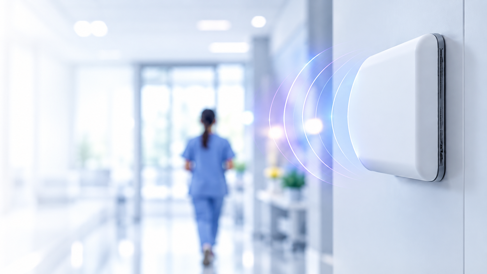 Gulu Innovation sensing technology in a hospital environment